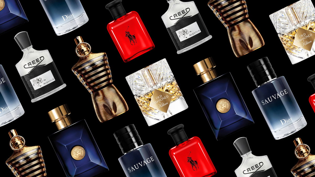 man luxurious perfume